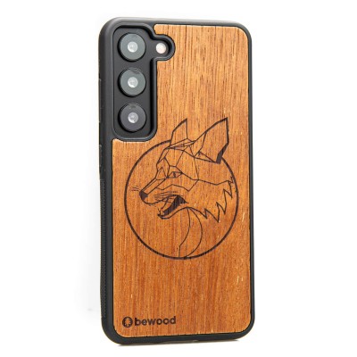 Samsung Galaxy S23 Fox Merbau Bewood Wood Case