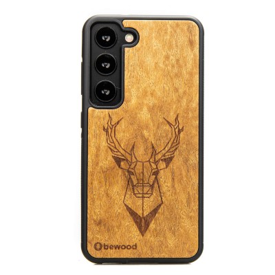 Samsung Galaxy S23 Deer Imbuia Bewood Wood Case