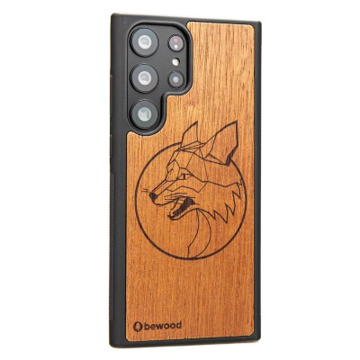 Samsung Galaxy S23 Ultra Fox Merbau Bewood Wood Case