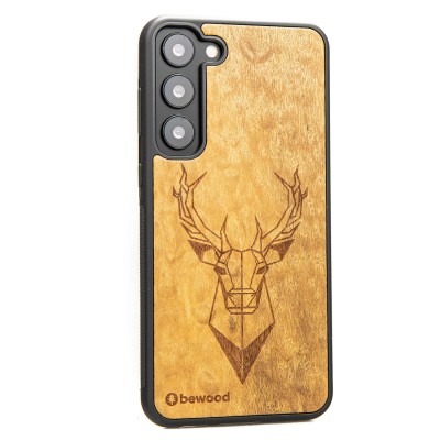 Samsung Galaxy S23 Plus Deer Imbuia Bewood Wood Case