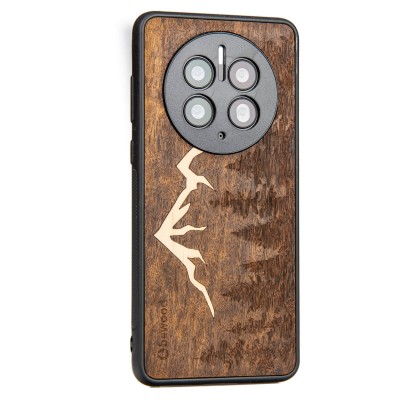Huawei Mate 50 Pro Mountains Imbuia Bewood Wood Case