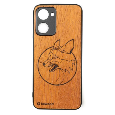 Realme 10 4G Fox Merbau Bewood Wood Case
